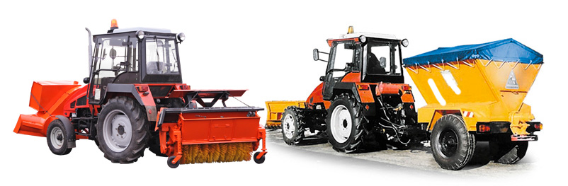 Тротуароуборочные машины